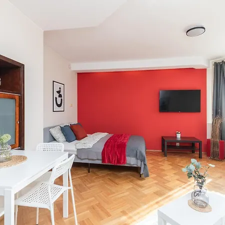Apartmán Powstancow Slaskich 61 Varšava